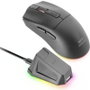 Mars Gaming MM-T3 Ratón Gaming Inalámbrico Tri-Mode Negro